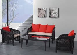 Divani moderni design per la tua casa pensati e prodotti in risposta alle diversificate esigenze di arredo, tra funzionalità ed estetica, comfort e stile divani moderni di design per la casa. Arredamento Esterno Divani In Rattan Set Divano Rattan Nero Salotto Arredo Giardino Moderno E Cuscini C G Home Design