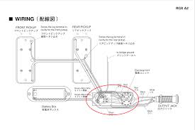 Yamaha electric bas guitar wiring : Yamaha Rgxa2 Electrical Unit Volume Pickup Switch Btn Music Uk