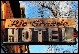 Rio Grande Hotel Sign Retro Signage Vintage Neon Signs Neon Signs