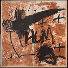 Antoni tapies intègre des matériaux non académiques dans ses œuvres. Antoni Tapies Untitled Artsy