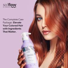 So!Flow Conditioner Hair Conditioner for Coloured Hair with Berry Extracts  & Proteins