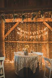 30 Romantic Indoor Barn Wedding Decor Ideas With Lights Deer Pearl Flowers