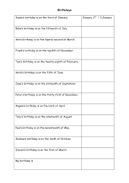 Including ordinal number example sentences and examples of when to use ordinal numbers in english. 56 Free Ordinal Numbers Worksheets
