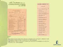 Hace ya dos meses, el partido comunista español (pce) fue legalizado. 30 Izq Certificacion Del Escrutinio De Las Elecciones Generales De 1977 Al Senado En Albalate De Zorita Guadalajara Albalate De Zorita 15 De Junio De 1977 Ahp Guadalajara Dcha Papeleta En Blanco