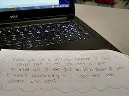 It'll make it easier to write original thank you notes for teachers from parents and students. Three Ways To Make A Teacher Feel Appreciated