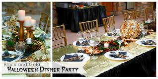 If you do not allow these cookies we will not be able to monitor the performance of our services. Black And Gold Halloween Dinner Party Jordan S Easy Entertaining