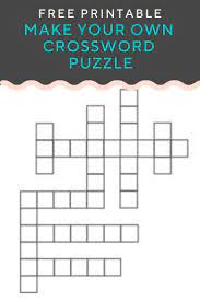 Use our crossword puzzle maker to create your own crossword puzzle with custom words and clues to quiz kids on vocabulary, reading enter crossword puzzle content. Pin On Science