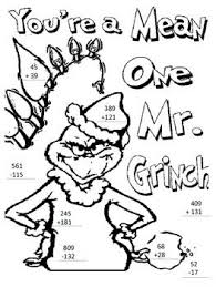 Set off fireworks to wish amer. How Grinch Stole Christmas Math Page Grinch Coloring Pages Christmas Coloring Pages Grinch Stole Christmas