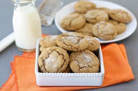These Pumpkin Gingersnap Cookies Were Great I Used Frozen Pumpkin Cubes About 5 6 Cubes Thaw Ginger Snap Cookies Ginger Snap Cookies Recipe Pumpkin Recipes