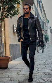 Casual Man Jeans Shorts T Shirts Jonathan Alonso Site Https Www Thejonathanalonso Com Casua In 2020 Leather Jacket Men Brown Leather Jacket Men Mens Outfits