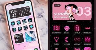 Neon Aesthetic Ios 14 Home Screen Ideas Popsugar Tech neon aesthetic ios 14 home screen ideas