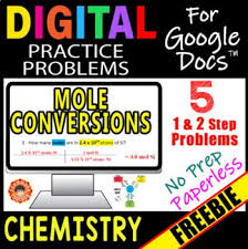 For Google Docs Go Paperless With This Free Mole Conversion Practice Problem Set That Will Help Your Chemistry St Mole Conversion Problem Set Distance Learning