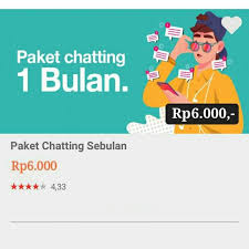 Paket chatting tri adalah sebuah layanan paket internet yang hanya dapat anda gunakan pada intinya kuota chatting yang akan anda beli ini tidak dibatasi oleh kuota, melainkan unlimited setiap hari selama sebulan penuh, bahkan harganya. Paket Chat Tri 3 Sebulan Shopee Indonesia