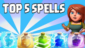 Clash Of Clans Top 5 Spells Ranking From Worst To Best Youtube