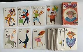 Vintage old maid card game nursery rhymes & folk tales complete set game gift. Vintage Whitman Old Maid Playing Card Game Circus Edition 4109 3 00 Picclick