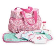 Bitty Baby Diaper Bag Amazon Com American Girl Bitty Baby Bitty S Diaper Bag Set Toys Games Bitty Baby American Girl American Girl Baby Doll Baby Doll Diaper Bag