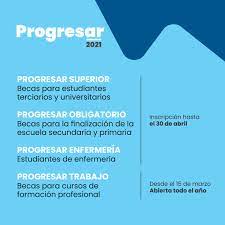 Este programa otorga la posibilidad de cobrar un monto mensual al aprender cursos y oficios avalados por instituto nacional de enseñanza tecnológica (inet). Gobierno De Santa Fe On Twitter Becas Progresar 2021 Se Encuentra Abierta La Inscripcion Para Las Becas Progresar En Sus Cuatro Lineas Superior Obligatorio Enfermeria Y Trabajo Podes Postularte