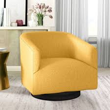 Clarkson Swivel Barrel Chair In 2020 Swivel Barrel Chair Barrel Chair Chair