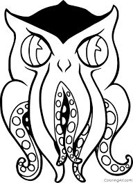 Dissatisfied with the loss of his disciples, the frightening monster decides to fight with you itself. Scary Monster Coloring Pages Coloringall