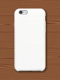 Smartphone Back Cover Mock Up On Wooden Background Mockup Mobile Logo Wooden Background