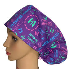 Louis + Phil Physician Associate Euro Scrub Cap (purple)