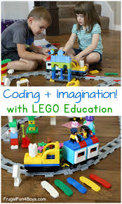 Spark An Interest In Early Coding Skills With Lego Education Frugal Fun For Boys And Girls Lego Education Train Activities Lego Coding
