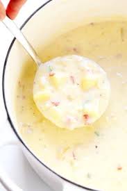 The Best Potato Soup Recipe It S Quick And Easy To Make Nice And Creamy With Zero Heavy Cream With Lots Of Bac Best Potato Soup Recipes Potato Soup Recipe