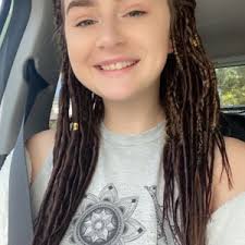 Full Head Brown Dreadlock Extensions Set of Synthetic Classic Double Ended  Dreads