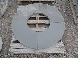 Bluestone is a highly sort after sandstone with a unique blue/gray stone color. Natural Bluestone Fire Pit Cap Blocks Pavers Retaining Wall And Plants K Bid