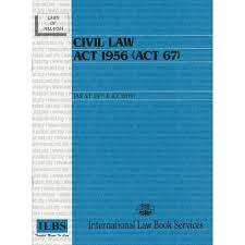 Check spelling or type a new query. Civil Law Act 1956 Act 67 Law Statutes English Books