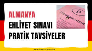 Ehliyet sınav giriş yerleri öğren. Almanya Ehliyet Sinavi Pratik Tavsiyeler Almanca Dersleri
