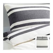 Black And White Pillow Cases Ikea Bjornloka Duvet Cover And Pillowcase S White Black Black Full Queen Double Queen With Images Ikea Duvet Cover Duvet Covers Cheap Ikea Bed