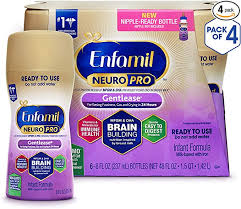 Enfamil Neuropro Gentlease Ready To Feed Baby Formula Milk Mfgm Omega 3 Dha Probiotics Iron Immune Support 6 Baby Formula Milk Baby Formula Formula Milk