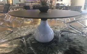 Chronos rectangular dining table in glossy aluminum. Aqua Table By Amanda Beck In Dallas Tx Alignable