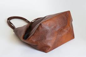 Cognac Brown Oversize Shopper Bag Large Leather Tote Bag Etsy In 2020 Large Leather Tote Bag Leather Shoulder Bag Shopper Bag