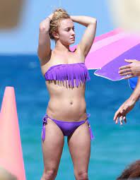 Hayden Panettiere Purple Bikini 8x10 Picture Celebrity Print | eBay