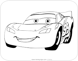 Free coloring pages of cars and trucks. Disney Pixar S Cars Coloring Pages Disneyclips Com