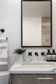 Black And White Penny Tile Eden Matte White Penny Round Ceramic Tile Bathroom Interior Design Black Tile Bathrooms Bathroom Interior