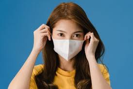 Masker respirator sekali pakai, masker sekali pakai, biru, medis, bahan png. Tips Memakai Lipstik Dan Make Up Saat Gunakan Masker