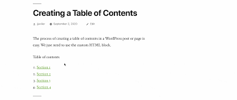 Here are a few steps on how to write a research paper. How To Create A Table Of Contents In Wordpress Manually Or With A Plugin