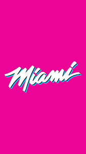 Here s another one i just made using the logos from the new shirts. Miami Heat Vice Iphone Wallpaper Wallpaper