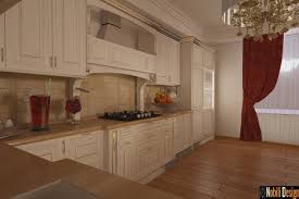 Toata mobila noastra este realizata prin metode mestesugaresti, construita din materiale cu certificate de origine europeana si asamblate cu feronerie. Design Interior Mobila Clasica De Lux Bucatarie