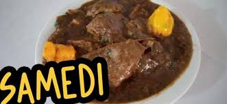 Achu pour dire taro et sauce jaune ; La Case Du Noun Coucous Samedi Weekend A La Facebook