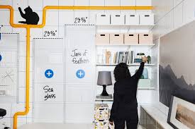 You can easily create your own personal design by mixing chests of different colors and sizes. Ikea Opens Nyc Store For Urbanites Who Won T Assemble A Loveseat Bloomberg