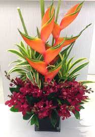 Chinese New Year Flower Arrangement Tropical Flower Arrangements Heliconia Arrangement Flower Arrangements