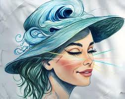 Vissen sterrenbeeld sterrenbeeld kunst vissen illustratie (digitale  download)