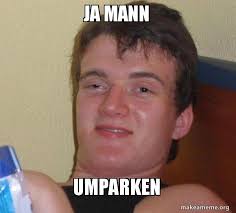 ja mann umparken