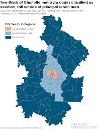 Charlotte is the most populous city in the u.s. Suburban And Exurban Growth In North Carolina S Two Major Metro Areas Carolina Demography