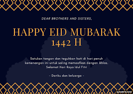 Happy eid mubarak 1442 h. Gambar Kartu Ucapan Lebaran 2021 Idul Fitri 1442 H Download Alfabetis