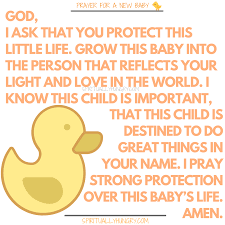 21 Prayers For A Newborn Baby Spiritually Hungry